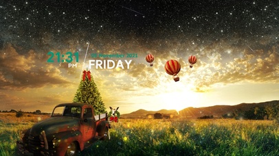 圣诞夜的流星雨