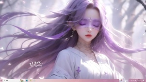 紫韵少女