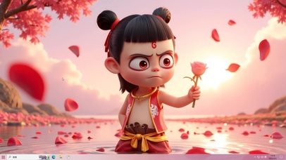 送你一朵玫瑰花