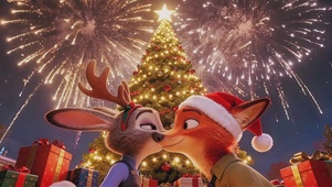 圣诞树下的动物城cp