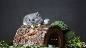 可爱仓鼠