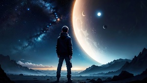 星空下的少年