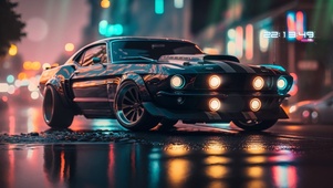 酷炫机车
