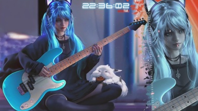 0364-爱唱歌的女孩