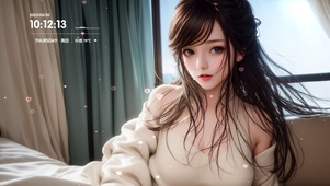 纯白清纯少女
