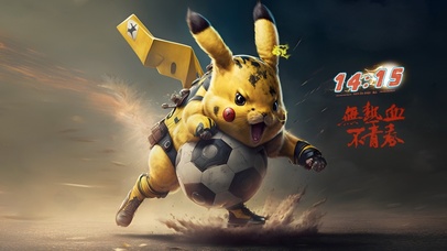 神奇的守门员 比卡丘