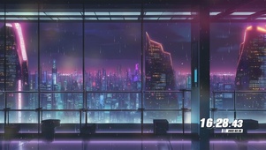 雨夜城市