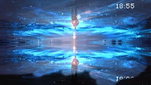 镜面月光