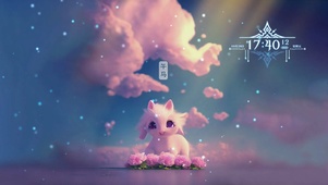 可爱的小马