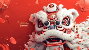 新年舞龙舞狮