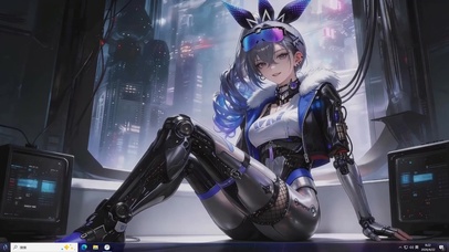 可爱赛博女孩