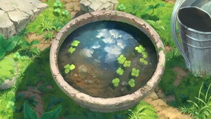 雨中四叶草