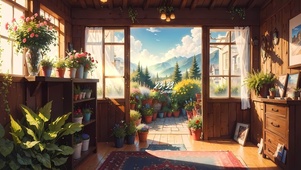治愈阳光花房