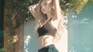 阳光美女
