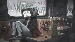 打工人的脑袋，像旋涡一样混乱