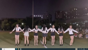性感高跟大长腿 女大学生热舞