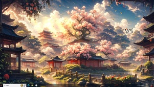 瓦片斑驳寄岁月