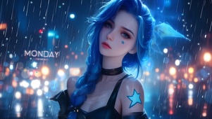 雨中金克斯