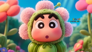 呆萌花朵小新