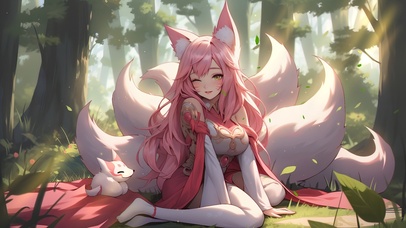 幼态九尾狐阿狸