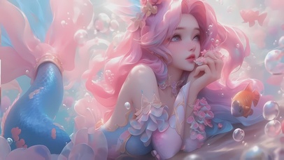 4K，唤潮娜美，英雄联盟唯美