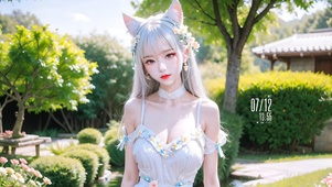 迷人小女孩