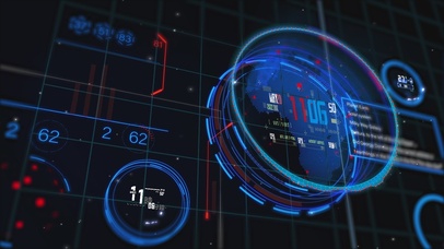 科技桌面可视化