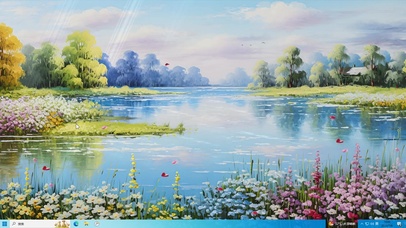 水彩壁纸-桌面主题