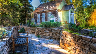 唯美温馨郊外房屋