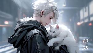 他和猫