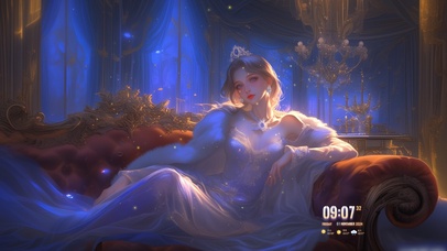 她的微笑如阳光透过云层