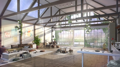 4K治愈午后の阳光房间