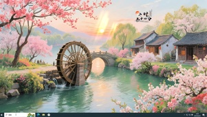 江南樱花水乡