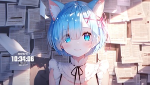可爱猫耳萝莉