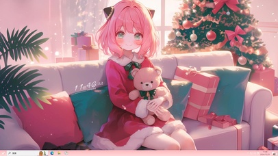 甜美圣诞阿尼亚主题