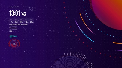 简约炫酷创意桌面