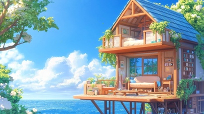海边舒适小屋