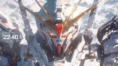 4K高清 独角兽高达-雪崩