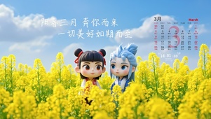 三月你好