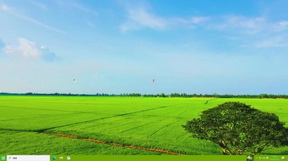 放风筝主题壁纸