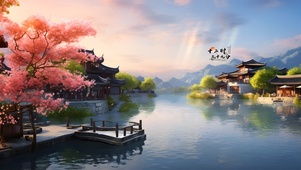 樱花江南