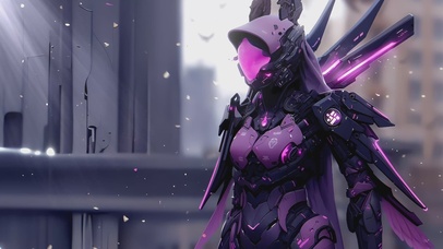 4K 合金机甲少女