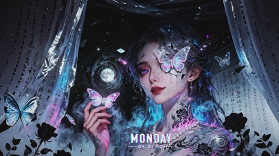 赛博少女的暗夜私语