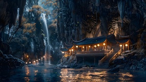 洞中古建筑