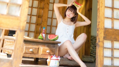 西瓜美女