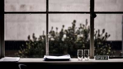 冷淡简约风窗台