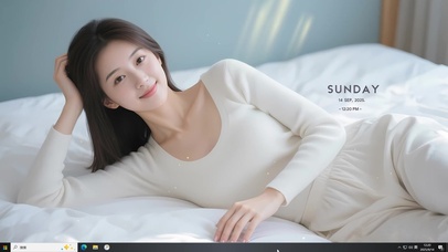  休憩的禁欲系少女