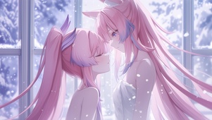 雪墨壁纸丨心海丨粉发密语丨