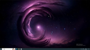 紫色星空