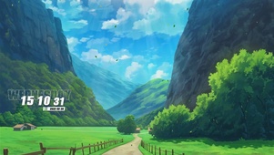 唯美 治愈护眼山景